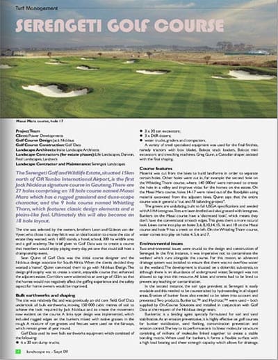 Serengeti-golf-course Serengeti Golf Course Report