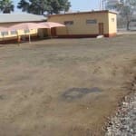 Completed Durasolution Application of Parking Area Parking Area Dust Control