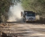 Dust Control Solution Needed for Cement Plant Access Road Dust Suppression for Cement Plant Access Road