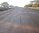 Mine Haul Road surface sealed with EBS