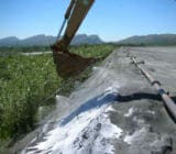 Mine Tailings Application using EBS Mine Tailings Dust Abatement