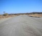 Mine Access road in need of improvement Access Road Improvement