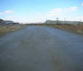 Completed Access Road Gravel Road Improvement