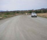 EBS Treated Access Road Mine Access Road Construction