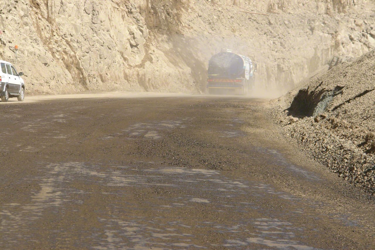 Quarries - Mine Haul Road Dust Abatement