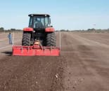 Scarifying to depth using a rotovator Runway Construction