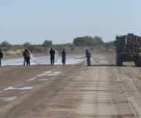 EBS Surface Seal Application Gravel Airstrip Upgrade