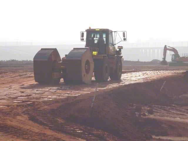 5 Sided Impact Compactor Continuous Impact Response