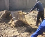 1 Sieving of the material Sieving of the material