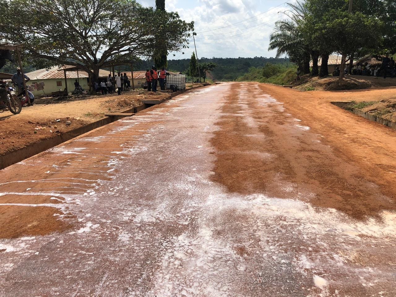 13. Molege Road sealed with Engineered Base Stabilizer
