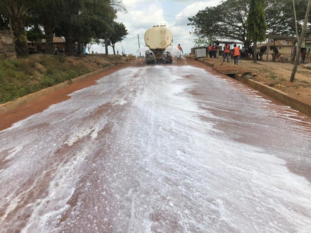 The Ondo State Rural Access and Mobility Project at Molege village in Owo Local Government Area of Ondo State.