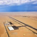 Desert landing strip