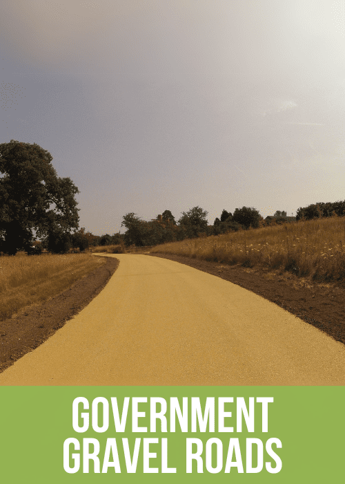 2 Government Gravel Roads